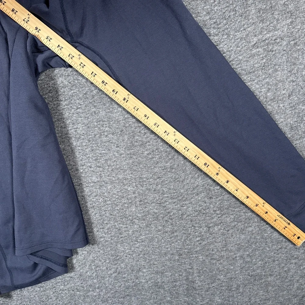 Kuiu Henley Shirt Mens XXL Blue Pro 200 Nuyarn Merino Wool Long Sleeve Hunting